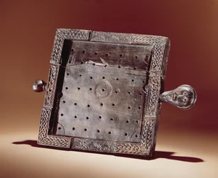 Tablero de juego de madera, Ballinderry, Condado de Westmeath, Edad Vikinga